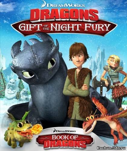 Как приручить дракона: Дар ночной фурии/Dragons: Gift of the Night Fury (2011/DVDRip)