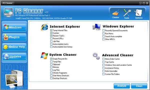 PC Cleaner v1.0 ( Eng )